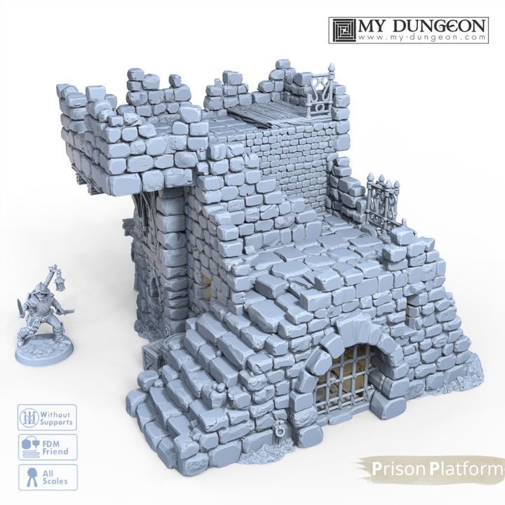 Ruinned Prison Platform