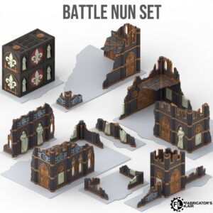 Set de ruines futuristes pliables - 11e édition - Soeurs de guerre