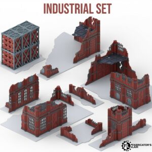 Set de ruines futuristes pliables - 11e édition - Industriel