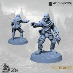 Dreg – Knife and Pointing Hand
