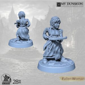 NPC - Fallen Woman with crossbow