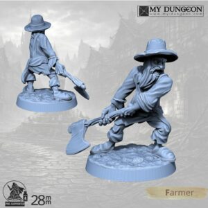 NPC - Farmer with Axe