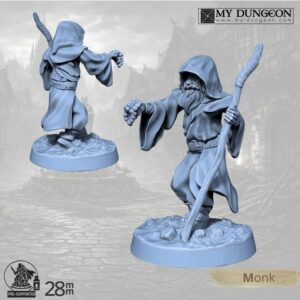 NPC - Monk with staff