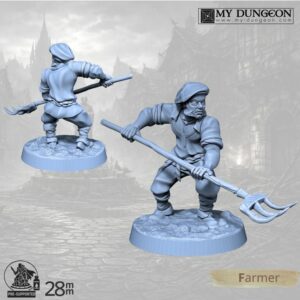 NPC - Farmer with Pitchfork