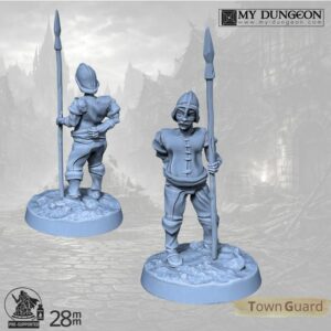 NPC - Town Guard with spear