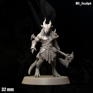 Dragonman Barbarian