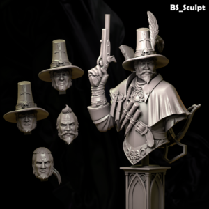 The Witch Hunter Bust