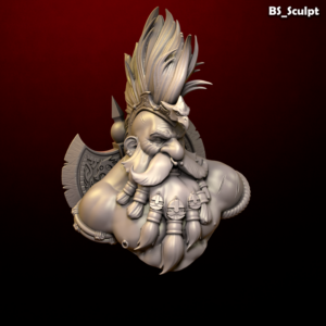 Olaf Dwarf Bust