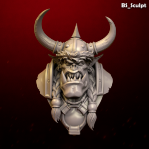 Orc Warrior Bust