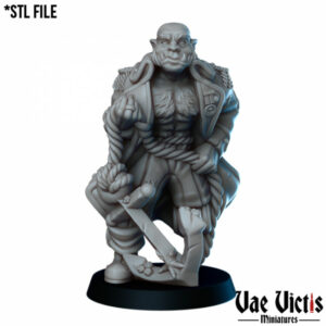 Capitaine Orc Pirate
