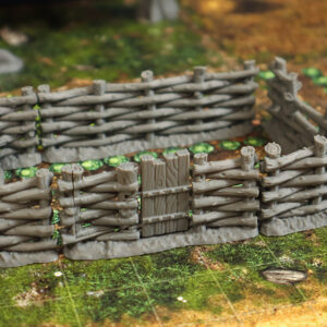 Clôture en bois