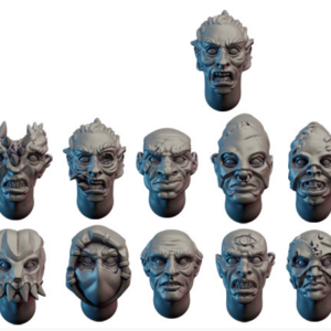Zealots of Undercity - Modular Cultists - Head