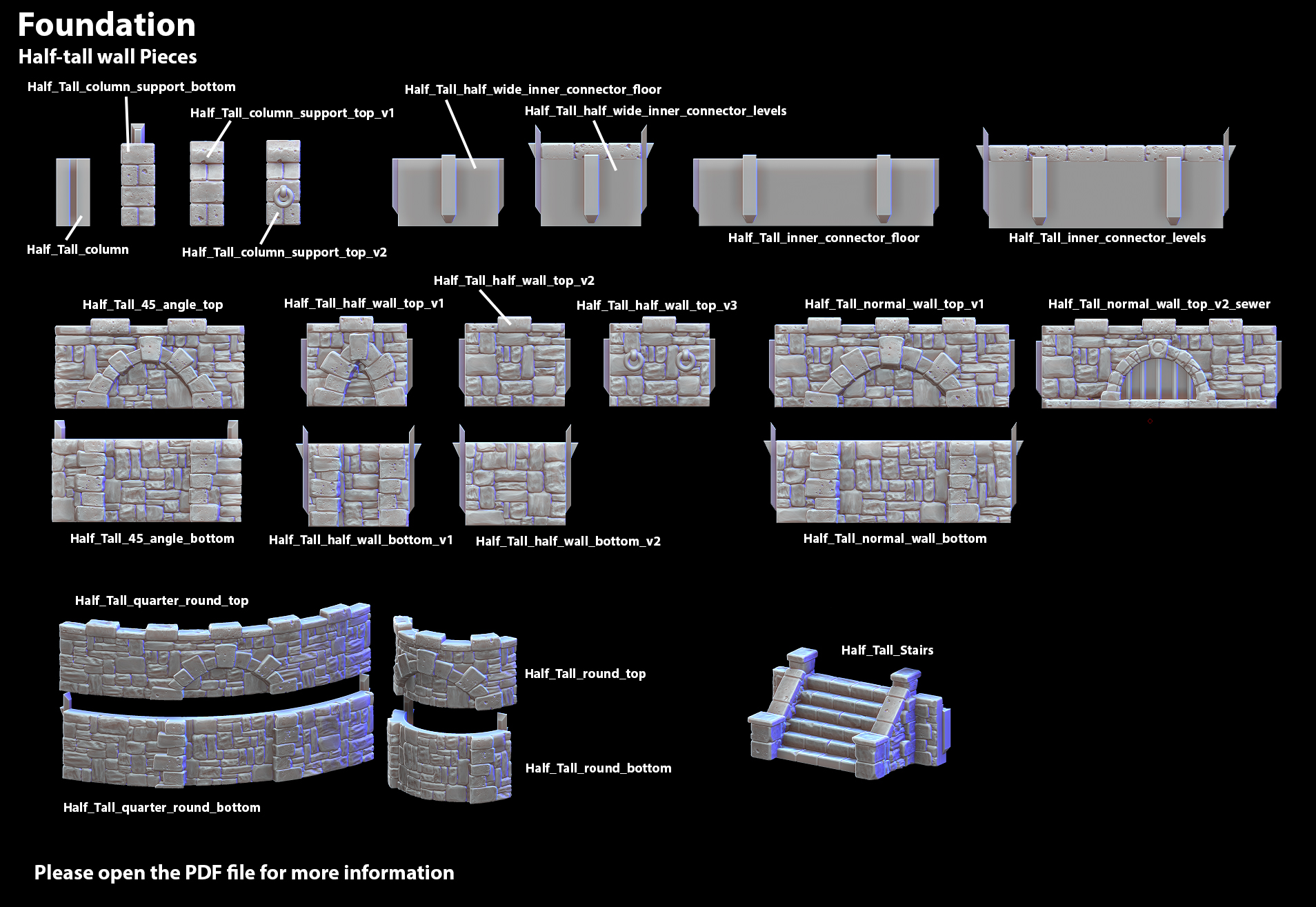 Fondations modulaires de ville médiévale – Image 14