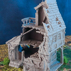 Maison du guérisseur en ruine
