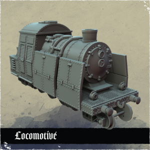 Locomotive blindée - Croisade des tranchées